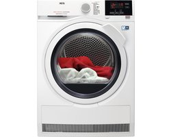 AEG T8DB84GW - 8000 serie - AbsoluteCare - Warmtepompdroger