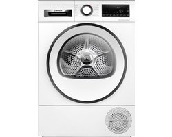 Bosch Serie 6 WQG245DCFG -Wasdroger -9kg- Zelfreinigende condensor - - Warmtepompdroger - Zeer stil -