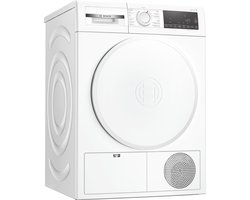 Bosch WQG231E0FG - Serie 6 - Wasdroger - Warmtepompdroger - NL/FR display