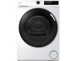 Candy BR 9N3BX-S Wasdroger - 9kg - 16 programma’s - 5 korte programma's - AI Smart Move -Hygiene Cycle - Energieklasse C - 10 jaar garantie op onderdelen