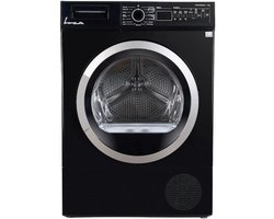 Fram Warmtepompdroger - 8 KG - Wasdroger - 15 Programma's - LED display - Zwart