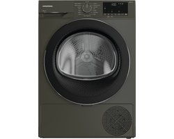 GRUNDIG GT5P6923M0 WARMTEPOMPDROGER ANTRACIET - 9KG