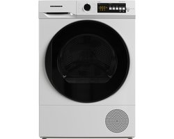 Heinner HHPD-V10T2KA++ Warmtepompdroger 10 kg – 15 Droogprogramma’s – Digitaal Display – Anti-kreukfunctie – Omkeerbare Deur – Kinderslot – Wit – 5 Jaar Garantie