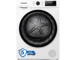 Heinner Warmtepompdroger - 9 KG - Wasdroger - 15 Programma's - AirFlow-technologie - LED display - Wit