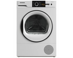 Heinner Warmtepompdroger - Warmtepompdroger - 9 KG - 15 Programma’s - LED Display - Trommelverlichting - Wit