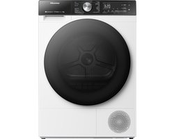 Hisense 5S Serie DH5S902BW Wasdroger met C Energielabel - Warmtepompdroger - 9kg - ConnectLife - Basket Dry