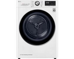 LG RC90V9AV3Q - 9 kg droger met DUAL inverter Heat Pump™ - Supersnel of Superzuinig - Auto Cleaning Condensor - ThinQ