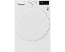 LG RH80V3AV0N - wasdroger - 8 kg - Wit