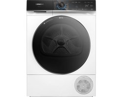 Siemens WQ46B6CSNL - iQ700 - Wasdroger - Warmtepompdroger - 9 kg - Wit - Zelfreinigende condensor blijvend energiezuinig - Zeer stil - Home connect - Energielabel B