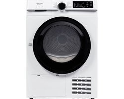 Tomado TDH8002W Warmtepompdroger - 8 kg - energieklasse C - 14 droogprogramma's - UV licht - 66 dB