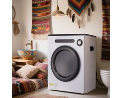 Wasdroger – Tumble Dryer – Ventilatiedroger – Droogkast – Compacte Droger – 4 kg – 6 Automatische Programma’s – Smart Drying System – Dubbele Temperatuurbeveiliging – Stapelbaar