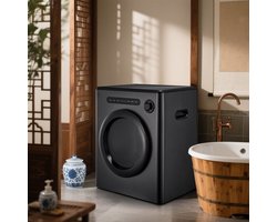 Wasdroger – Tumbledroger – Ventilatiedroger – Kledingdroger – Compacte Droogkast – 4 kg Capaciteit – 6 Automatische Programma’s – Smart Drying System – Dubbele Temperatuurbeveiliging – Stapelbaar