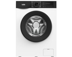 Bella BWA8014.1W - Wasmachine - Wit - Energielabel A - 8KG - 1400 Toeren - 16 Wasprogramma's