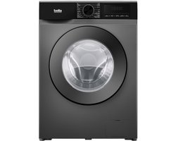 Bella BWA9014.1G - Wasmachine - 9KG - Energielabel A - Donkergrijs - 1400 toeren - 16 programma's