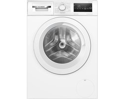 Bosch WAN282E4FG - Serie 4 - Wasmachine - Wasmachine met stoom - 1400 rpm - NL/FR display - Energielabel A - Iron Assist: stoom vermindert kreukels tot 50%