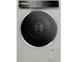 Bosch WGB2560X1 - Wasmachine - Voorbelading - 10 kg - 1600 RPM - Zilver - DE display