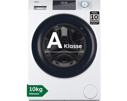 Haier HW100-BP14929A-S -Wasmachine - 10kg - A - Extra stil (72 dB) - Grote capaciteit - Stoombehandeling - Antibacteriële Behandeling (ABT) - 15 programma’s - 10 jaar garantie op onderdelen
