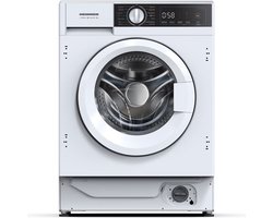 Heinner HWM-BI914IVA+++ Inbouwwasmachine 9 kg – 1400 tpm – Inverter Motor – Energieklasse A – 15 Programma’s met Stoomfunctie – Trommelreiniging – 5 Jaar Garantie