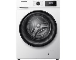 Heinner HWM-H8014INVA+++ Wasmachine 8 kg – 1400 tpm – Inverter Motor – Energieklasse A – 15 Wasprogramma’s met Stoomfunctie – 5 Jaar Garantie – Wit
