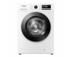 Heinner HWM-HME6012IVSMA+++ Slanke Wasmachine – 6 kg – 1200 tpm – Energieklasse A – Inverter Motor – 15 Programma’s met Stoomfunctie – Wit – 5 Jaar Garantie