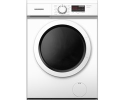 Heinner HWM-M6010SMD++ Slanke Wasmachine 6 kg – 15 Wasprogramma’s – 1000 tpm – Kinderslot – Digitaal Display – 5 Jaar Garantie – Wit