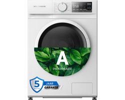 Heinner HWM-M814IVSMNA+++ Slanke Wasmachine 8 kg – 15 Wasprogramma’s – 1400 tpm – Energieklasse A – Kinderslot – LED-Display – Wit – 5 Jaar Garantie