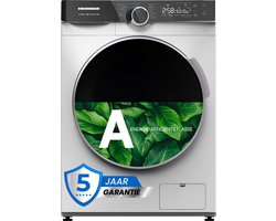 Heinner HWM-M914IVKA+++ Wasmachine 9 kg – 14 Programma's – 1400 tpm – Energieklasse A – Stoomfunctie – Touchbediening – 5 Jaar Garantie – Inverter – Wit