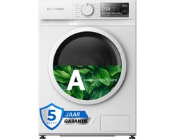 Heinner HWM-M914IVNA+++ Slanke Wasmachine 9 kg - 15 Wasprogramma’s - Stoomprogramma - Inverter - LED Display - 1400 tpm - Energieklasse A - 5 Jaar Garantie - Wit