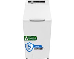 Heinner HWM-TL8013IVA++ Bovenlader Wasmachine 8 kg – 1300 tpm – Inverter Motor – Energieklasse A – 15 Programma’s met 15-minuten Snelprogramma – Trommelreiniging – Wit – 5 Jaar Garantie