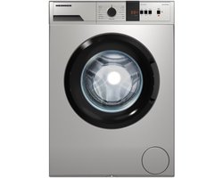 Heinner HWM-VT0712CHSD++ Wasmachine 7 kg – 1200 tpm – LED-display – Anti-Kreuk – Balance Control – Eco Logic Systeem – 5 Jaar Garantie – Zilver