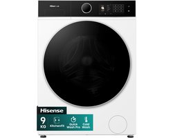 Hisense WF5I9043BWFS wasmachine Voorbelading 9 kg 1400 RPM Wit
