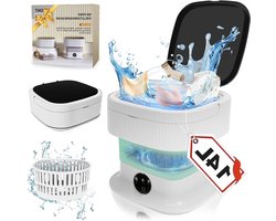 Mini Wasmachine met Centrifuge - Voor Kleine Wasgoed - Meerdere Programma's -