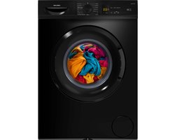 Salora WMH6155B - Wasmachine - 6 kg - 1000 RPM - Wasmachines - Zwart