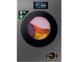 Samsung WF90F09C4SU3 wasmachine Voorbelading 9 kg 1400 RPM Zilver