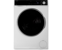 Sharp ESNFB814AWNABX - wasmachine - energie label A- 8 KG - 1400 toeren - STEAMWASH - WIT