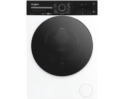 Whirlpool WPM 07W ADS BE wasmachine Voorbelading 10 kg 1400 RPM Zwart, Wit
