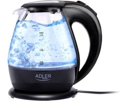 Adler AD 1224 Waterkoker 1.5 Ltr met Led verlichting