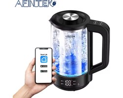 AFINTEK Smart Waterkoker 2L – Temperatuurregeling & App - 2000W