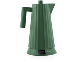 Alessi Plissé-Temperature-Control-Waterkoker-Groen