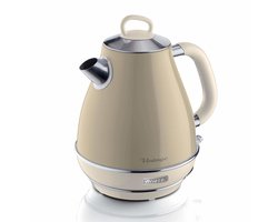 Ariete 2869/03 - Vintage waterkoker - 2000W - 1,7 liter inhoud - draadloos - Beige