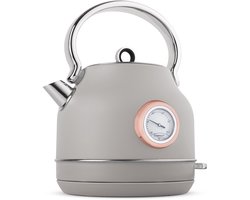 Berlinger Haus BH 9514 - Waterkoker met thermometer - Taupe collection