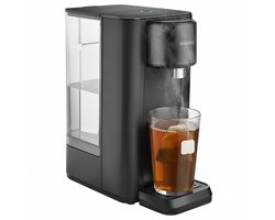 Brabantia Heetwaterdispenser - 2.5 Liter Reservoir - 100℃ - Afneembare Watertank - Instant Waterkoker - Zwart - BBEK1103