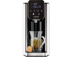 CASO HW660 Turbo Heetwaterdispenser – 2,7L, 2600W, 7 Temperatuurinstellingen, Touch Display, Zwart/RVS | Model 1879 |