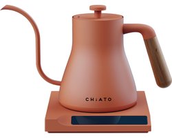 CHiATO flowPLAY Gooseneck Electric kettle Ltd. Ed., 0.6 l - Terracotta