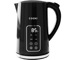 COOK-IT Waterkoker - LED Touchscreen - Instelbare Temperatuurregeling - Waterkokers - 1.7L - Elektrisch - Cool Touch