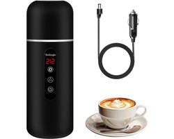 Draagbare Waterkoker - Mini Waterkoker - Reis Waterkoker - Smart Waterkoker - Portable Waterkoker - Zwart - 420mL