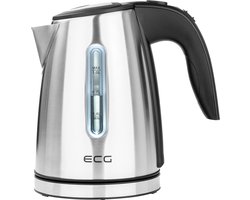 ECG RK 1050 - waterkoker - 1,0 l - Roestvrijstaal - 1370 - 1630 W