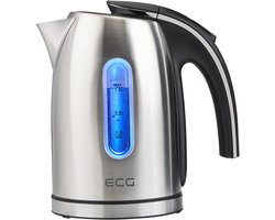 ECG RK 1240 - waterkoker - 1,2 l - Roestvrijstaal - 1370 - 1630 W