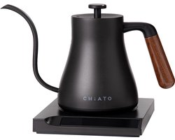 Electric kettle CHiATO flowPLAY Gooseneck, 0.6 l – Black