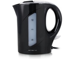 Emerio Waterkoker 1 Liter - Oververhittingsbeveiliging - Automatische Uitschakeling - Water niveau indicator - Elektrische Waterkoker 900W - WK-121616.1 Zwart